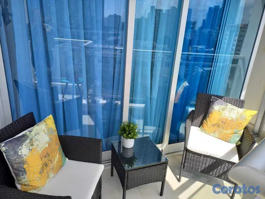 apartamentos - Apartamento amueblado en alquiler a Novocentro Dis 16