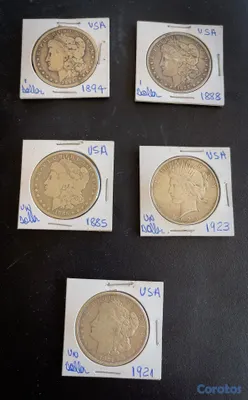 hobby y coleccion - Monedas USA Dollar Morgan 3