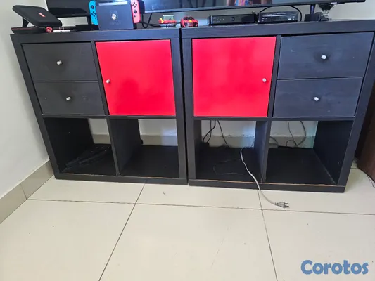 decoración y accesorios - Estantes de Ikea con gavetas  2