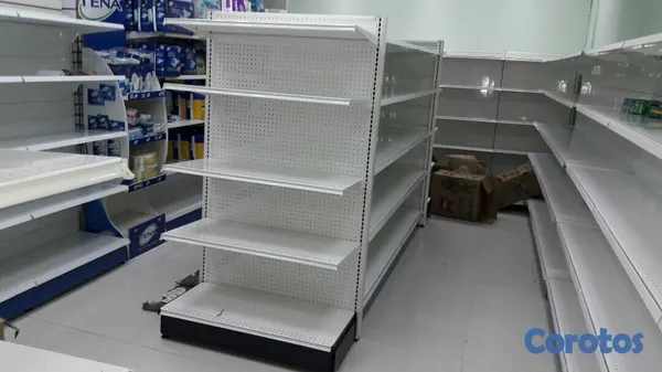 equipos profesionales - Estanterias, Tramerias metalicas, gondolas de supermercado en metal Nuevas  3