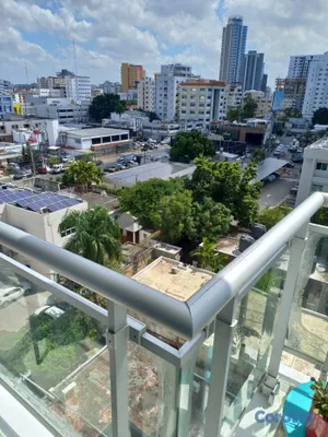 apartamentos - renta de apartamento amueblado en piantini 4