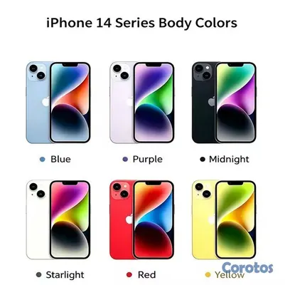 celulares y tabletas - iPhone 14 reacondicionado al 98%, 4 GB RAM, 128/256 GB ROM,versiónestadounidense 3
