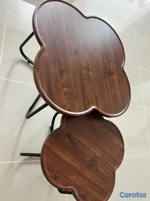 muebles y colchones - Mesa de centro tipo flor  3