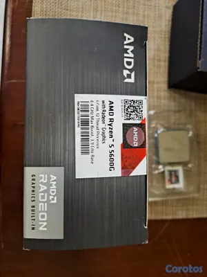 computadoras y laptops - 🔥 AMD Ryzen 5 5600G – COMO NUEVO, EN SU CAJA 🔥 2