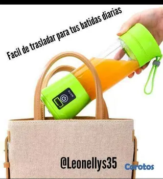 electrodomesticos - LICUADORITAS (recargable) Incluye cargador.