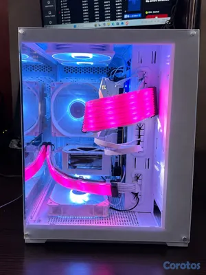 consolas y videojuegos - PC GAMER WHITE EDITION 
RYZEN 5 8400 • RTX 5060 8GB • AM5 • DDR5 RGB 3