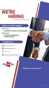 Arquitecto Junior – Estudiante de término o recién