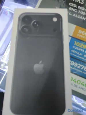 celulares y tabletas - Disponible iPhone 18 pro Max 512GB factory sellado soy tienda física precio 108 2