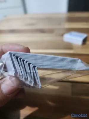 articulos de oficina - Mini Portacarteles de Sobremesa en L – Ideales para Precios y Códigos QR 2