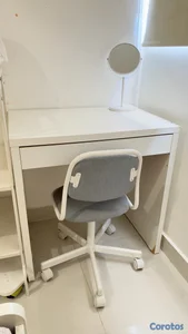 Set de escritorio/tocador con silla giratoria