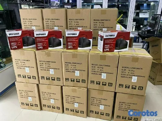otros electronicos - UPS UNIPOWER DE 700VA REGULADOR INTEGRADO, TRABAJA CON PLANTA Y / INVERSOR 2