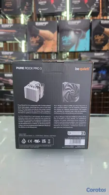 computadoras y laptops - Torre de enfriamiento Be Quiet Pure Rock PRO 3 en  3