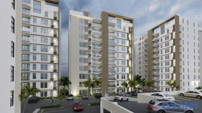 Apartamento en venta en Porto Blanco, Jardines del Sur, Santiago
