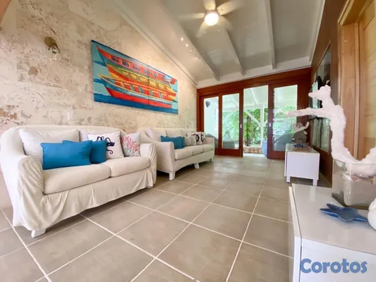 casas vacacionales y villas - VILLA AMUEBLADA EN VENTA | AMPLIOS ESPACIOS Y CONFORT en Casa de Campo.  16
