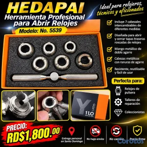 HERRAMIENTA PROFESIONAL PARA ABRIR RELOJES – HEDAPAI