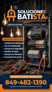 soluciones Batista.
servicios delectricos 
