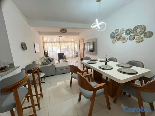 casas - En el mismo malecón frente al mar disponible este apartamento amueblado full  6