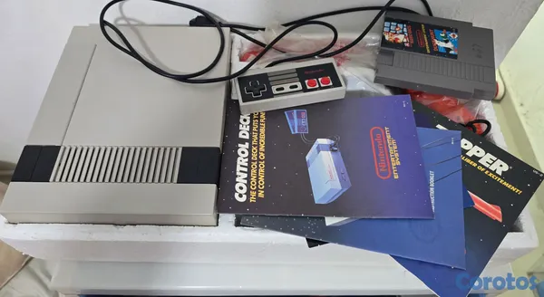 consolas y videojuegos - Nintendo nes console Completa en su Caja Original  4