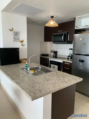 apartamentos - Preciosa Vista al Mar, Piso Alto, Amueblado, 2 Hab 5