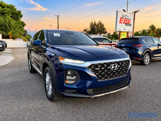 jeepetas y camionetas - 2019 HYUNDAI SANTA FE SE  2