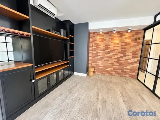 apartamentos - vendo ensanche naco piso 6 dos habitaciones con su baño dos parqueos techados  10