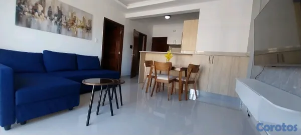 apartamentos - Excelente apartamento Amueblado. Gascue, cerca de universidades 8