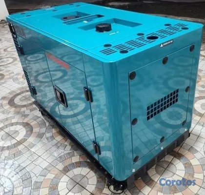 plantas e inversores - Planta eléctrica 18KW semi silenciosa cerrada con transfer automático 110 220V  4
