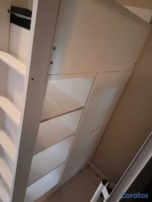 muebles y colchones - Cama con escritorio y armario de ikea   2