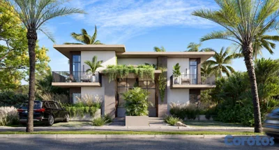 Venta de villa tipo dúplex con 3 espaciosas habitaciones en Vista cana