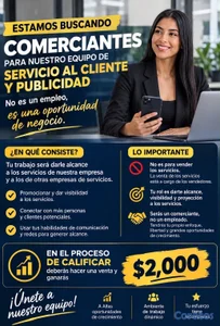 ¡PODRÍA SER TÚ PRÓXIMA OPORTUNIDAD!
