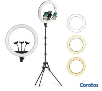 Aro de luz de 18 pulgadas con tripode de 200 cms