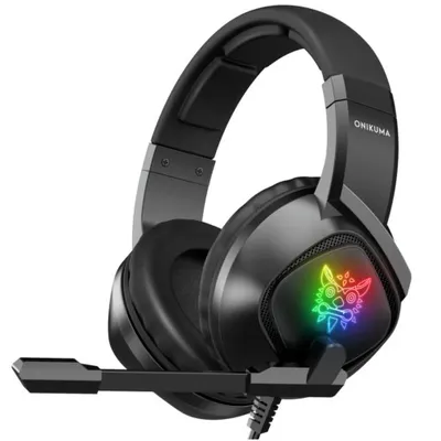 accesorios para electronica - Auriculares Audifonos ONIKUMA K19 para Xbox One PS5 gamer RGB 3