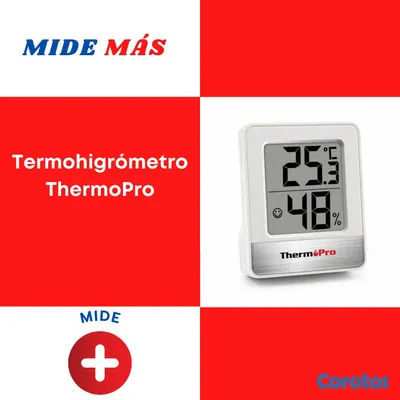 Salud y Equipamiento Médico -  Termómetro e Higrómetro(Termohigrómetro), ThermoPro 2