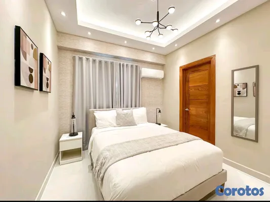 apartamentos - Disfruta este apartamento con exquisita decoración, ti que buscas lujo y confort 3