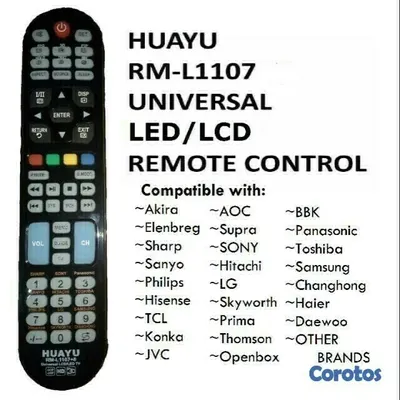 accesorios para electronica - Control remotor universal para tv HD,LED,LCD RM-L1107+12 5