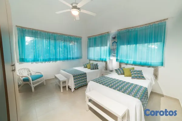 casas - Villa amueblada en guavaberry juan Dolio US$ 450,000 4H 6B 4P ID 1554 9