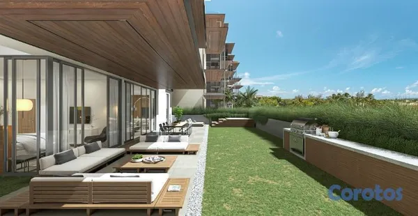 apartamentos - Venta de espacioso apartamento con vista al mar en Cap Cana 2