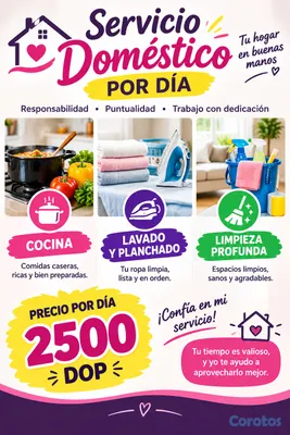 candidatos - servicios domésticos por días  3