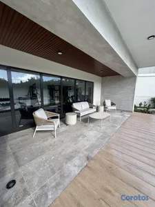 Las Canas, Cap Cana: 1 habitación con terraza y línea blanca