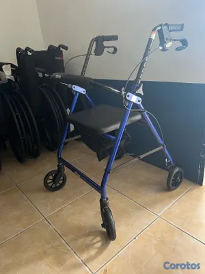 Salud y Equipamiento Médico - tenemos Sillas de ruedas, inodoros portatil, andadores, muletas sillas electrica 2