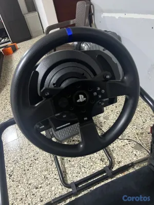 consolas y videojuegos - Guia, pedales y silla para formula 1 y GT PS3 y PS4. Se vende junto o separado 2