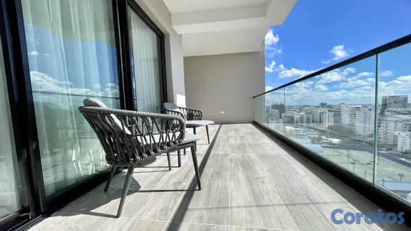 apartamentos - Apartamento Amueblado en Torre de Lujo – Ensanche Naco 5