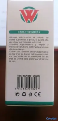 herramientas, jardines y exterior - Caja de detergente limpiaparabrisas concentrado en tabletas efervescentes 20/CJ 2
