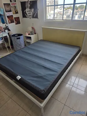 muebles y colchones - Cama doble KLEPPSTAD IKEA 3