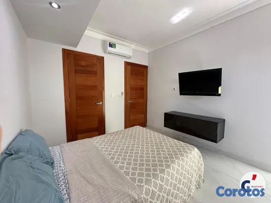 apartamentos - Alquilo apartamento completamente amueblado con do 4