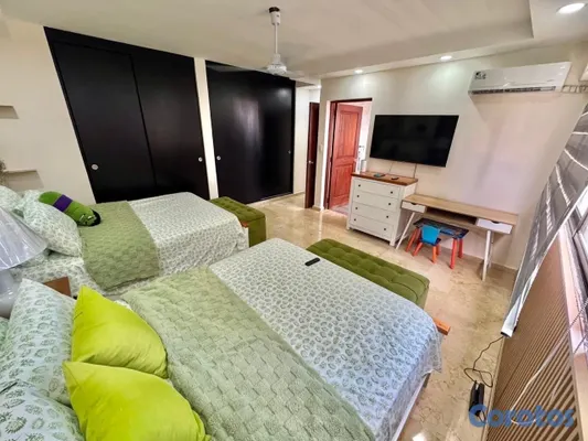 apartamentos - vendo los cacicazgos piso 7 cuatro habitaciones 3.5 baños dos parqueos estudio  16