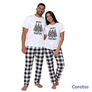 pijama navideña para fotos super cómoda 