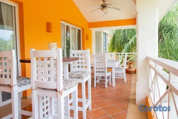 casas vacacionales y villas - Alquilo apartamento amueblado en Residencial Brisa 8
