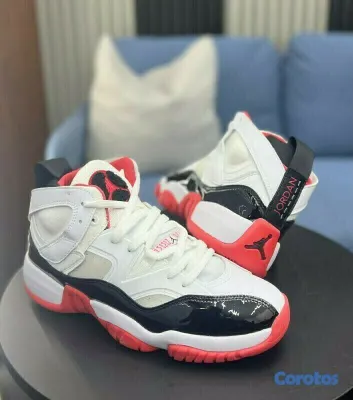 zapatos unisex - Tenis Teni Nike Air Jordan Retro 6 Infrared Anillos Anillo Ultimate 11 High Alto 7