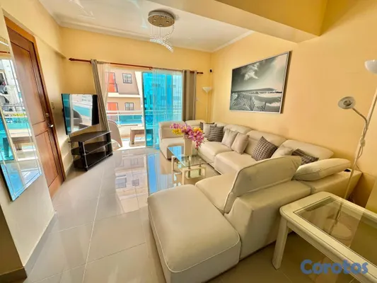 apartamentos - APARTAMENTO AMUEBLADO EN VENTA – EVARISTO MORALES  5
